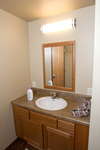 Bathroom in the Agassiz suites