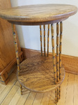 Item 02 Winchester Shell Casings & Oak Side Table.jpg